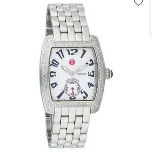 Michele Women's MWW02A000124 Mini Urban Diamond Steel Bracelet Watch